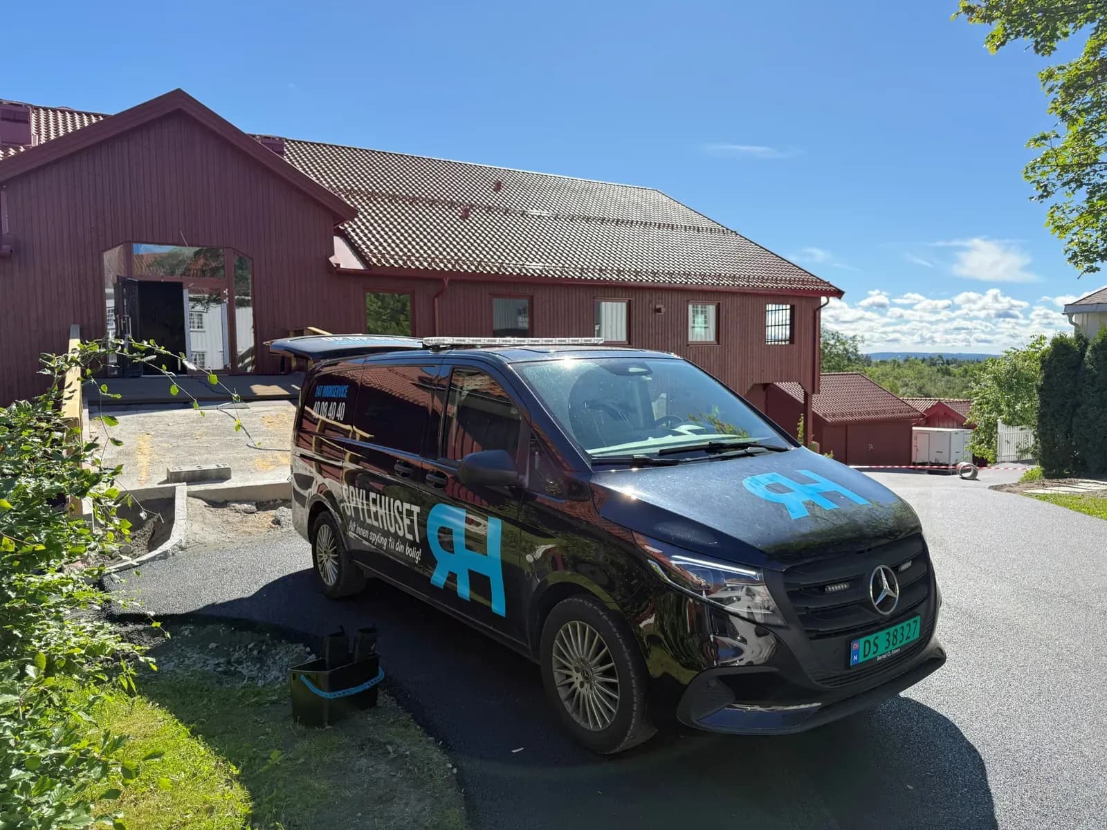 Høytrykksspyling av rør